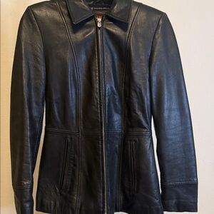 Wilsons Leather Classic Black Jacket